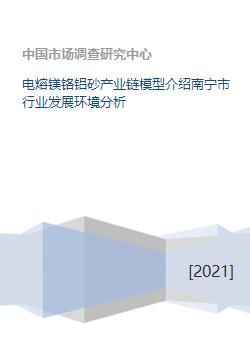 电熔镁铬铝砂产业链模型介绍南宁市行业发展环境分析